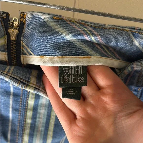 Wild Fable Multicolor Striped Pencil Skirt - Picture 2 of 4